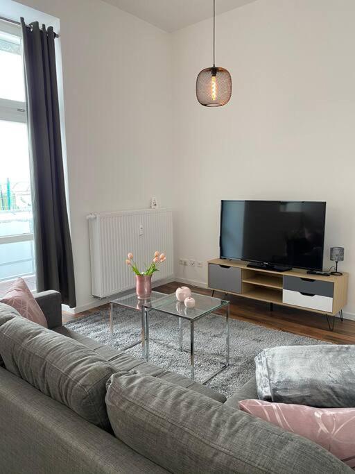 Akk3 Apartment Magdeburg Altstadt Zentral Balkon Экстерьер фото
